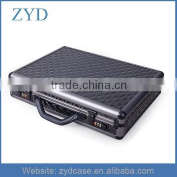 Diamond Aluminum Business Case For Laptop, Hard Case Attache Briefcases ZYD-LX92301