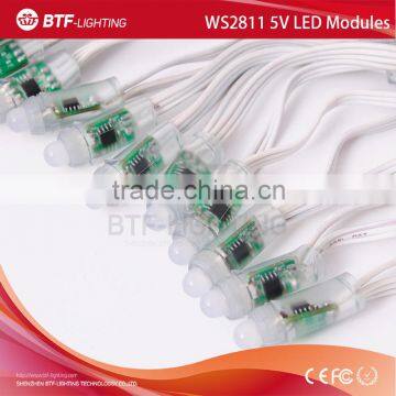 WS2811 pixel led module 5V IP68 waterproof White Wire