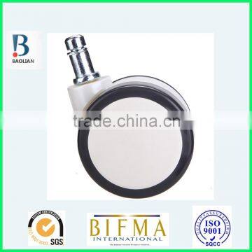 BL 2.5 Inch White& Grey Nylon PU Furniture or Medical Wheel Caster photo-2