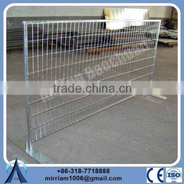 Canada standard hot-dipped galvanized PVC coated welded wire mesh temporary fence for wholesaler