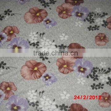 nice printing 100% polyester flannel fleece blanket