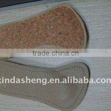 genuine leather insole,arch support insole,orthotic insole