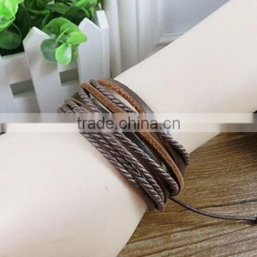 leather wrap bracelet braided leather bracelet teen leather bracelet