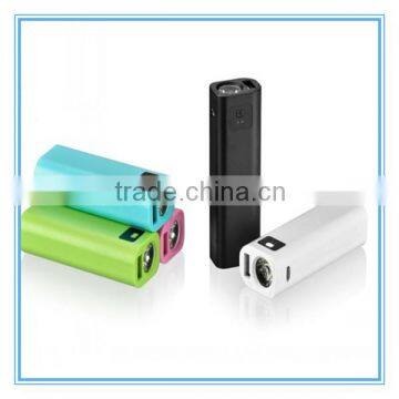 2015 Hot selling products wholesale mini power bank 2600mah power bank for mobile phone made in