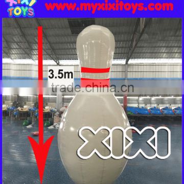 XIXI TOYS large inflatable bowling pins for zorb ball, car bowling inflatable games