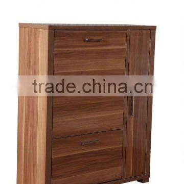 Modern wooden shoe cabinet