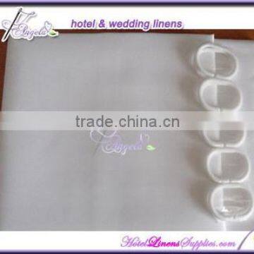 Hotel Shower Curtain, Stripe Bath Curtain in 2cm Stripes(180*180cm), Including Plastic Hooks photo-3