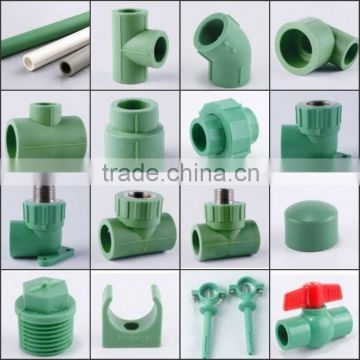 Manufacturer large diameter PPR Pipe&Pipe fittings