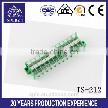 12 way 10A din rail combined terminal block TS-212