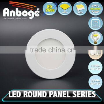 Top Quality 3w 6w 9w 12w 15w 18w 2835 smd round led panel light