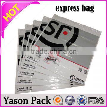 Yason hot courier courier plastic bags big self-adhesive plastic courier bag/mailer bag with window