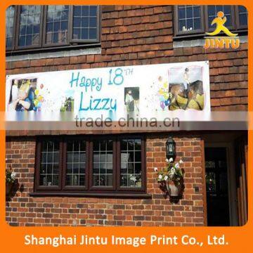 2016 Outdoor Advertising Banners Suppliers Wall Hanging Banner Large Polyester Banner Printing