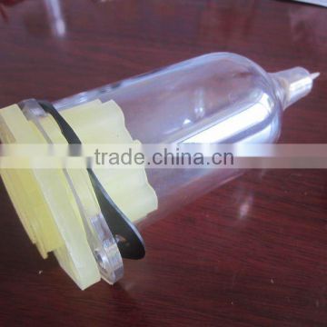 catchment oil cup,material:plastic,used in test bench