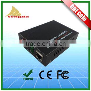 Atongda 10/100/1000M 20km FC SC single fiber single mode fiber to lan converter