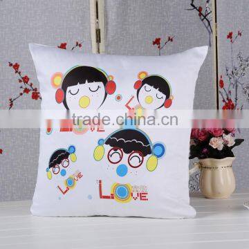 Blank sublimation square shape pillow cover at low price