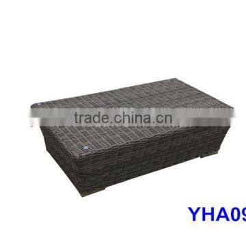 ON SALE WICKER RATTAN ALUMINIUM TABLE OUTDOOR