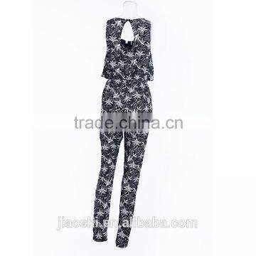 China Manufacturer High Quality Long Pants Plus Size Sexy One Piece Women Jumpsuit for Sale photo-4