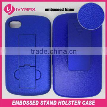 mobile phone accessories for blackberry Q10 belt clip cover