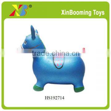 Inflatable Baby ride on animals kids jumping Horse