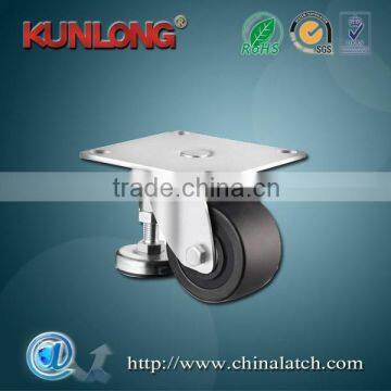 Industrial Plate Adjustable Removable Leveling Caster Wheels
