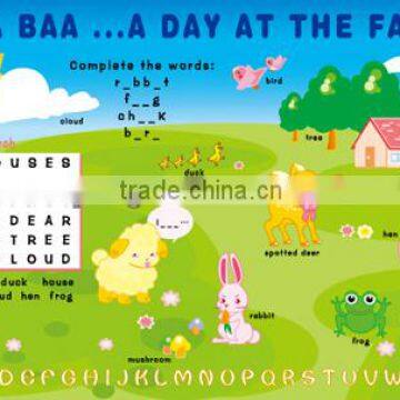 Removable Kids Learning Colorful Whiteboard Sticker Erasable photo-2