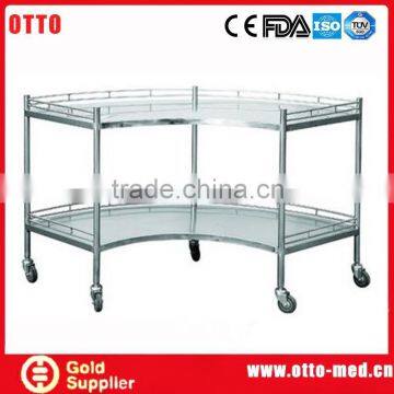 Stainless steel sector food service trolley prices