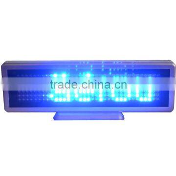 LED desktop sign Resolution: 7*35 Blue European language