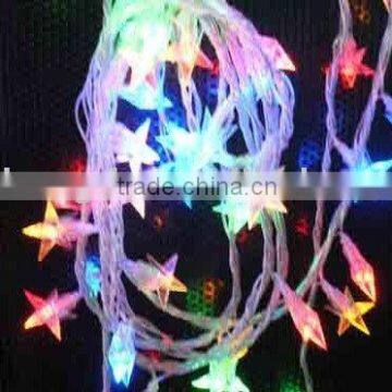 x' mas colorful star led string light