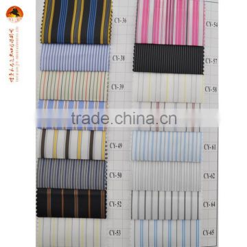 Stripe printed suit lining fabric 100% polyester