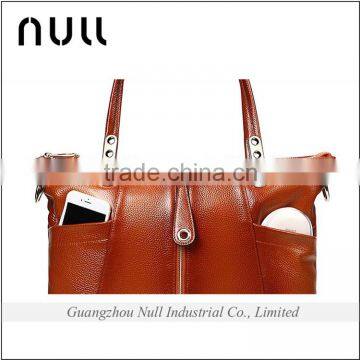 Guangzhou Genuine Leather Women Handbag Wholesale Factory photo-5