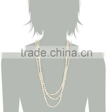 Factory Supply Trendy Style Fashion Jewelry Set Latest Design Pearl Necklace photo-3