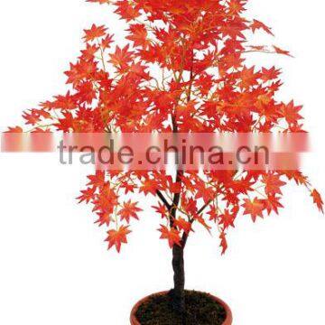 Imitated Artificial Red Japanese Tree