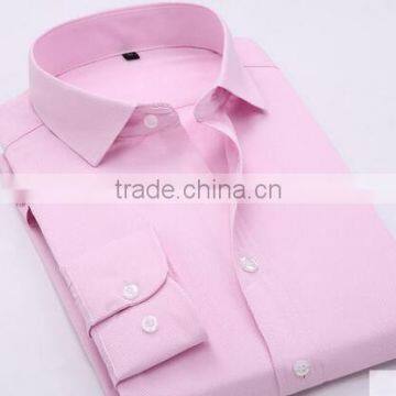 Men's luxury white cotton business slim fit twill custom men dress long sleeve shirt