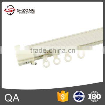 Factory Price Aluminium Ceiling Track for Window With Curved Shower Curtain Rail photo-5