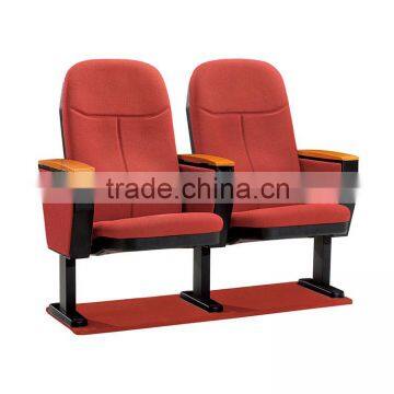 2015 Hot Sale Durable Red Cinema Chair Cheap