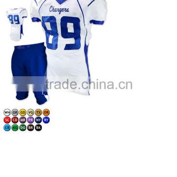 Customized American football uniforms Tackle twill