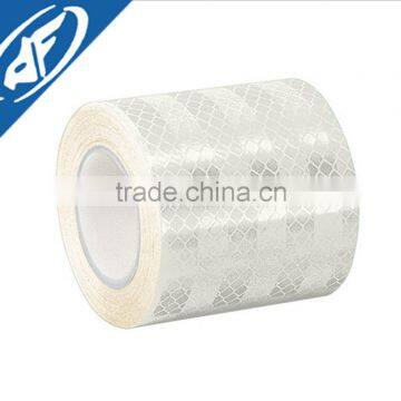 White Micro Prismatic Sheeting Reflective Tape 1.5 x 5 yd