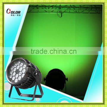 uv led par 18*15w RGBWA+UV 6 in 1 led outdoor led zoom par projector