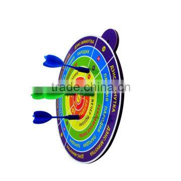 Burst selling factory wholesale children safety interesting indoor game custom magnet dart board