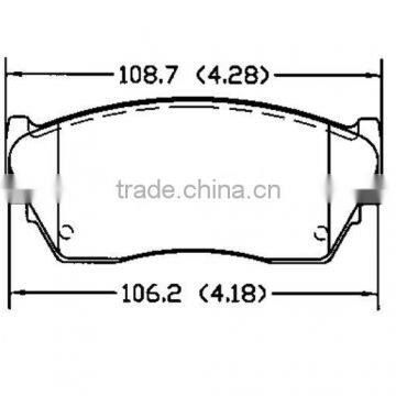 D510 for Nissan ate brake pads