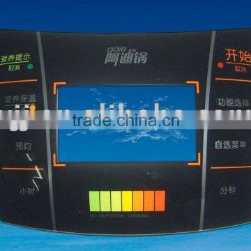 LCD Membrane Switch for Electric Cooker