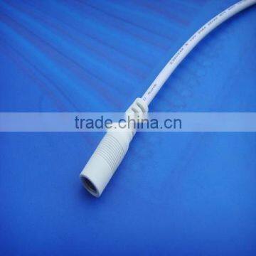 DC 12V 36W DC Female Pigtail connectors for LED Strip Light 2.1*5.5mm