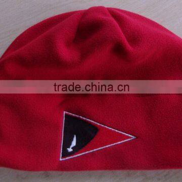 Custom Embroidered Winter Hat Polar Fleece Beanie Hat Wholesale