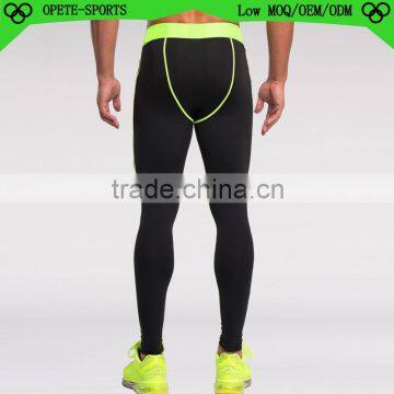 (Trade Assurance) men Sports Pants Elastic Fitness Gym Leggings