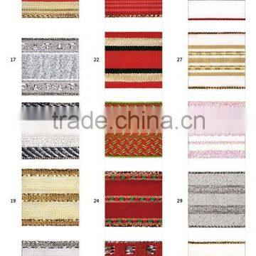 Custom Printed Polyester Ribbon For Christmas Decoration photo-2