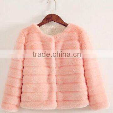 kids little girl wear, fashion korean style faux fur coat