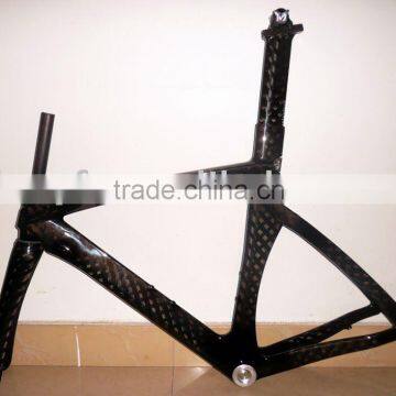 Carbon fiber TT bicycle frame&700c Time and trial bike frame paypal&Triathlon FM019 and bike fork