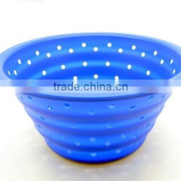 Popular folding free stretched spiral-cut fruit basket