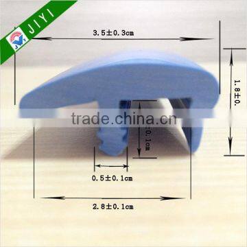 blue pvc/abs f edge profile for furniture