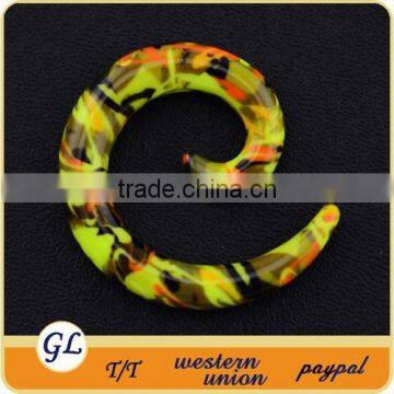 Fashion Acrylic Body Jewelry Ear Spirals photo-2